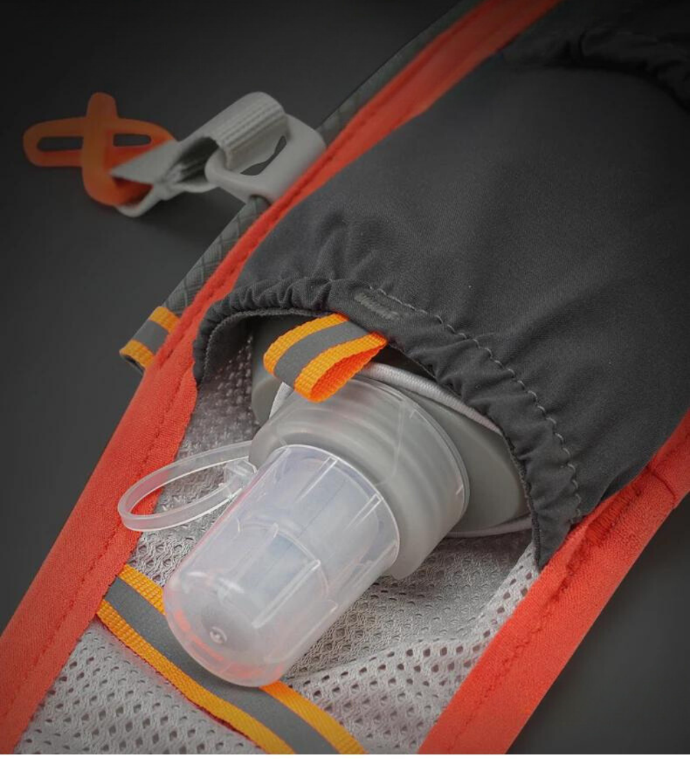 Hardloopvest met Soft Flasks – Ultieme Hydratatie en Comfort | Ademend Polyester, Modulaire Opbergvakken, Veilige Telefoonhouder & Reflecterende Strepen – Perfect voor Trailrunning en Lange Afstanden 3