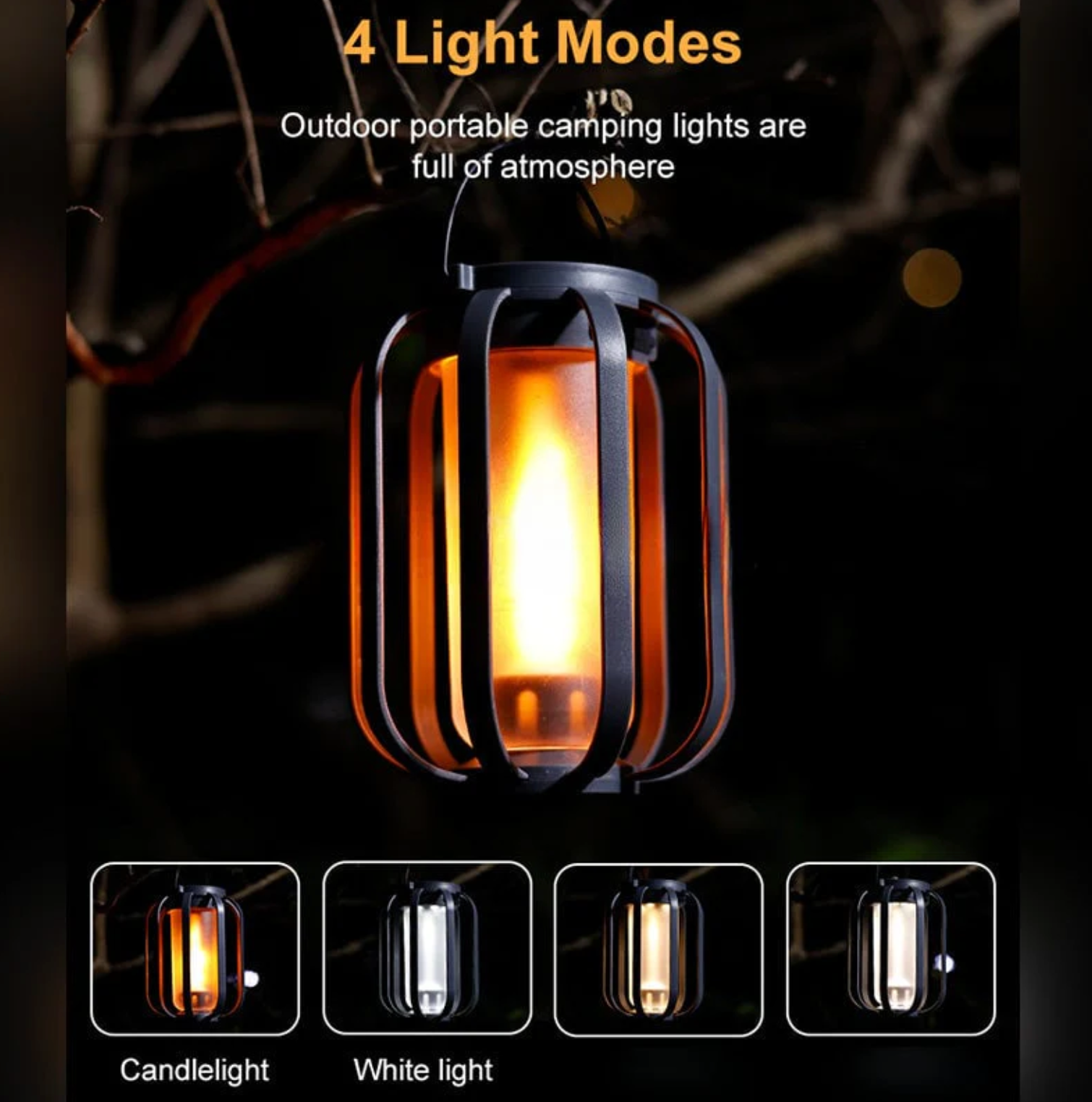 NovaLume | Solar Outdoor Lantern with Flame Effect